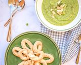 Foto del passaggio 6 della ricetta Vellutata di piselli e patate 💚