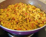 A picture of step 10 of Akuri (Parsi Scrambled Egg).