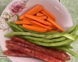 Hình bước làm 2 của món Chả giò tảo mộc
