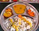 A picture of step 4 of Masoor dal Tadka.