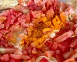 A picture of step 4 of 💚 Scrambled Eggs with Tomatoes.