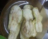Foto del paso 1 de la receta: Rollitos de berenjena con jamón y queso