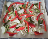 Foto del paso 1 de la receta: Coca de verduras exprés con hojaldre