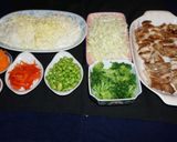 A picture of step 1 of Grilled Chicken with Broccoli and Edamame.