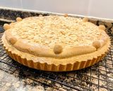 Foto del paso 10 de la receta: Pastel rústico con Nutella, mermelada de frambuesas y Almendra