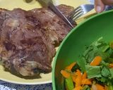 Foto del paso 6 de la receta: Bife ancho con ensalada de radicheta y zanahoria
