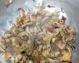 A picture of step 1 of Wet fry matumbo.