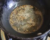 A picture of step 3 of Palak raita.
