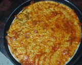 Foto del paso 1 de la receta: Pizza de atún, champiñones y pimiento morrón