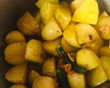 Alu methi sabzi recipe step 4 photo