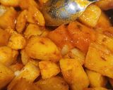 A picture of step 3 of Bhungla Lasaniya Batata Kathiyawadi Gujarati Cuisine.