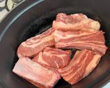A picture of step 3 of Pork spare rib pizza！.
