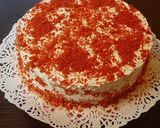 Vörös bársony torta (Red Velvet) recept fázis 6 fotója
