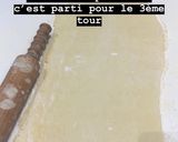 Une image de l'étape 8 de Pâte feuilletée inversée.