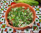 A picture of step 2 of Lebanese Tabbouleh Salad.