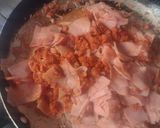 Foto del paso 3 de la receta: Huevos con longaniza y jamón
