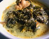 Foto langkah ke 3 dari resep Gulai ayam daun singkong.