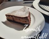 A picture of step 5 of Baked Chocolate Cheesecake.