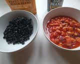 A picture of step 3 of Baked Beans with Smoked Sausages.