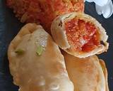 Carrot Halwa Stuffed Gujiya recipe step 14 photo
