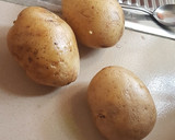 Foto del paso 1 de la receta: Patatas rellenas gratinadas al horno