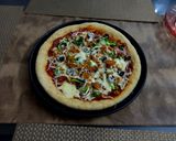 A picture of step 4 of Chicken Tikka Pan Pizza 🍕.