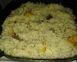 Foto del paso 16 de la receta: Bifes con arroz, papas y cebolla