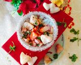 A picture of step 3 of WATER CHESTNUT CHAAT (Singhada chaat masala).