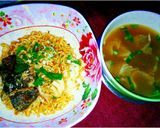 รูปขั้นตอนการทำที่ 3 ของ บะหมี่กึ่งฯ Oriental & ปลาทอด Pum Pui