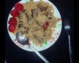 A picture of step 4 of Beef yakhni pulao.