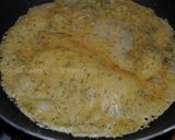 A picture of step 9 of Indian chickpea flat bread.