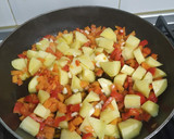 Foto del paso 2 de la receta: Repollo acompañado y crujiente de Ibérico