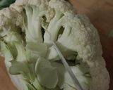 Pas rețetă Pulpe de pui în pungă la cuptor cu conopidă pane 6 fotografie