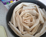 Foto del paso 4 de la receta: Ruffled milk cake o Tarta griega