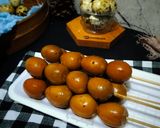 Foto langkah ke 4 dari resep Sate Telur Puyuh Kecap ala Angkringan.