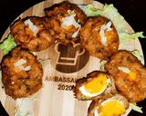 A picture of step 7 of Egg in Potato Nest 😋.