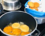A picture of step 2 of Soft mandazi.
