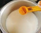 A picture of step 1 of TURMERIC MILK / Golden Milk 😋 Masala Hadi DooDH 😋 (Boost your Immunity).