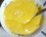 A picture of step 2 of Indomie with veggies and custard.
