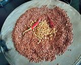 A picture of step 1 of Flax Podi Powder.