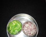 A picture of step 2 of Fried curd Rice.