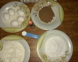 A picture of step 1 of Chocolate box cake.