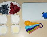 Double berry cheesecake (raspberry+blueberry) recipe step 1 photo