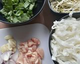 Gambar langkah 1 resipi Kuey Teow Goreng.