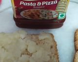 A picture of step 3 of Potato and Mayo toast.