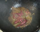 A picture of step 5 of RAJASTHANI PANCHKUTA(ker sangri) ki sabzi.