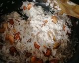 A picture of step 3 of Dry fruits pulao.