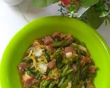 Foto langkah ke 4 dari resep Tumis Buncis Daging Cabai Hijau (tumis Campur2).