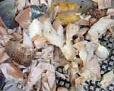 Hình bước làm 1 của món Canh củ nấu cá quả, tôm