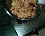A picture of step 4 of Dalia upma.